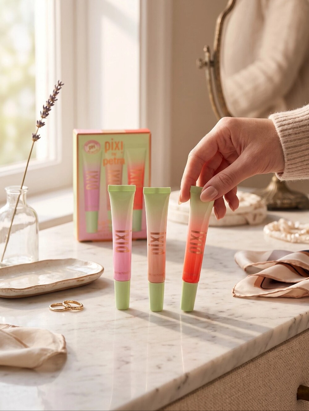 Pixi By Petra Lip Tone Trio pH Reactive Lip Gloss